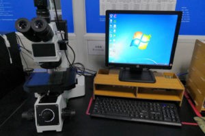 Цифровой микроскоп для проверки финишных толщин меди, основы и препрега.